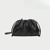 Tatjana – pehme kroogitud kunstnahast kott