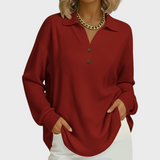 Reelika – naiste oranž kraega pullover