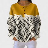Eliise – naiste graafilise mustriga pullover