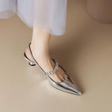 Annabel – kristallrihmaga slingback-kingad terava ninaga