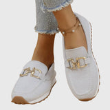 Raisa - õhulised mokasiinid metalldetailiga