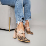 Leane - leopardimustriga laia rihmaga kingad