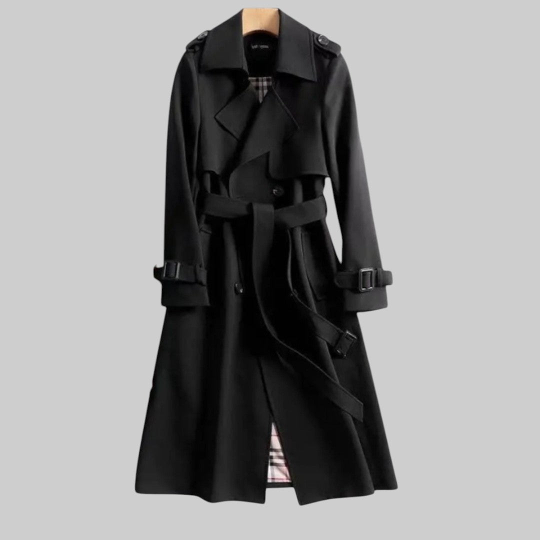 Mai – vööga kaherealine trench-mantel