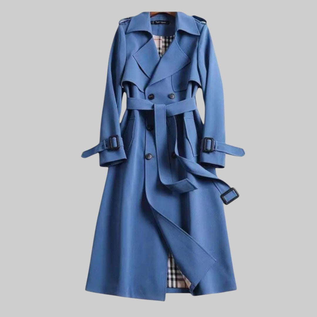 Mai – vööga kaherealine trench-mantel